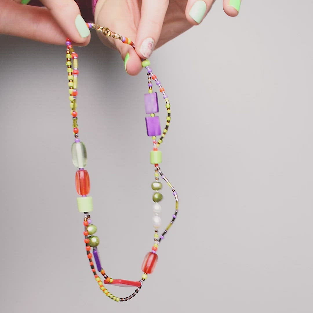 Wissahickon Pearl and Shell Necklace
