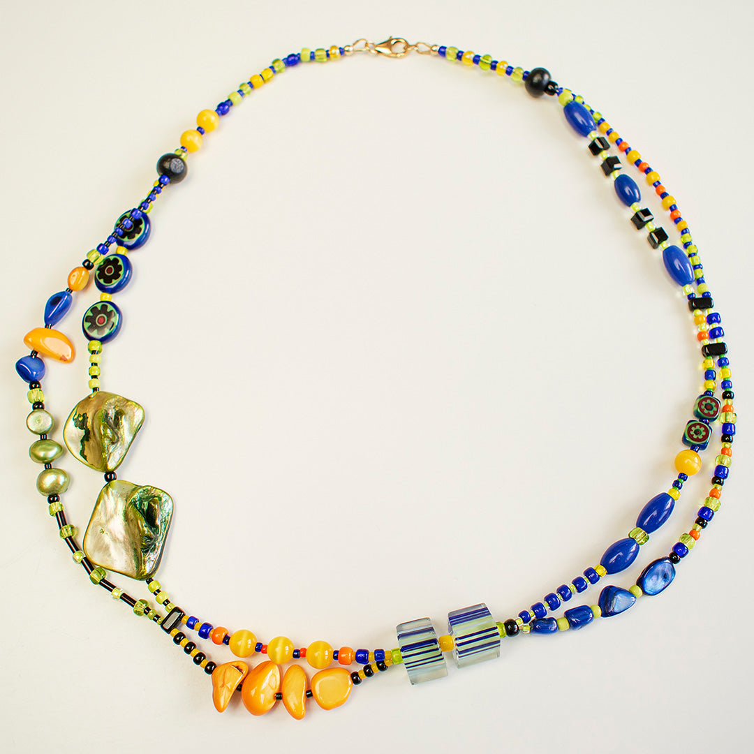 Charles Mother of Pearl Shell Necklace