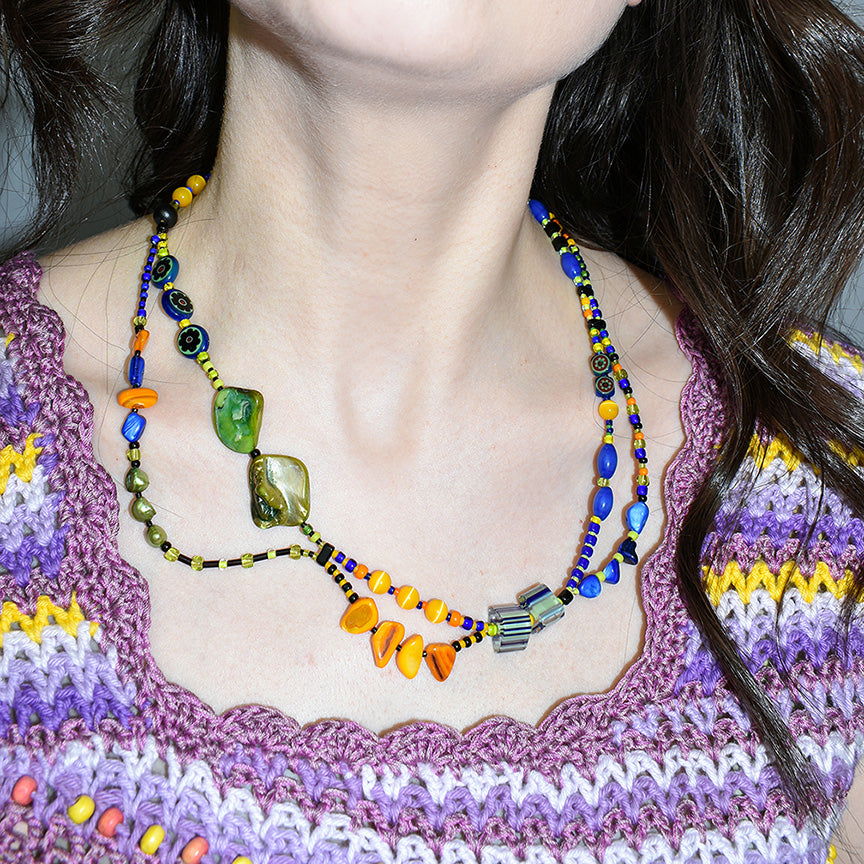Charles Mother of Pearl Shell Necklace