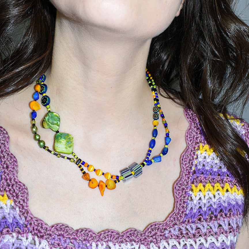 Charles Mother of Pearl Shell Necklace