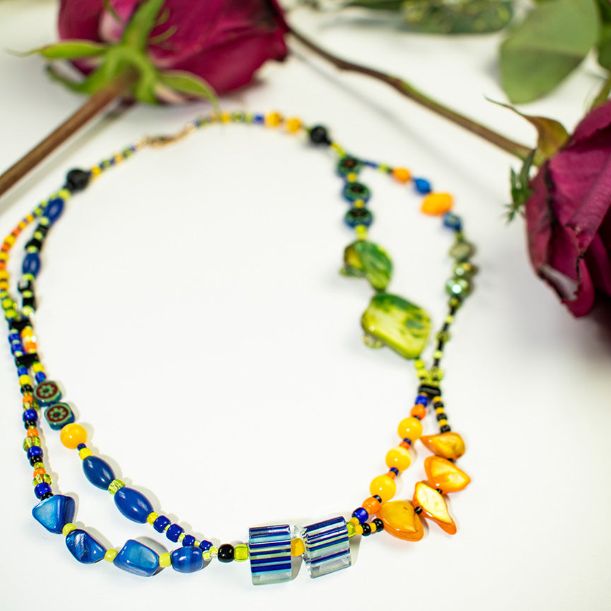 Charles Mother of Pearl Shell Necklace