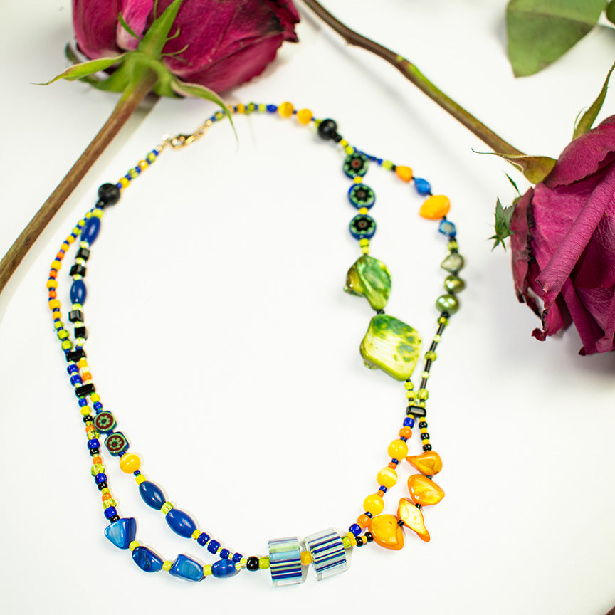 Charles Mother of Pearl Shell Necklace