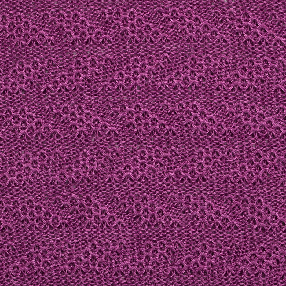 Fuchsia Lingerie Inspired Knit Blouse