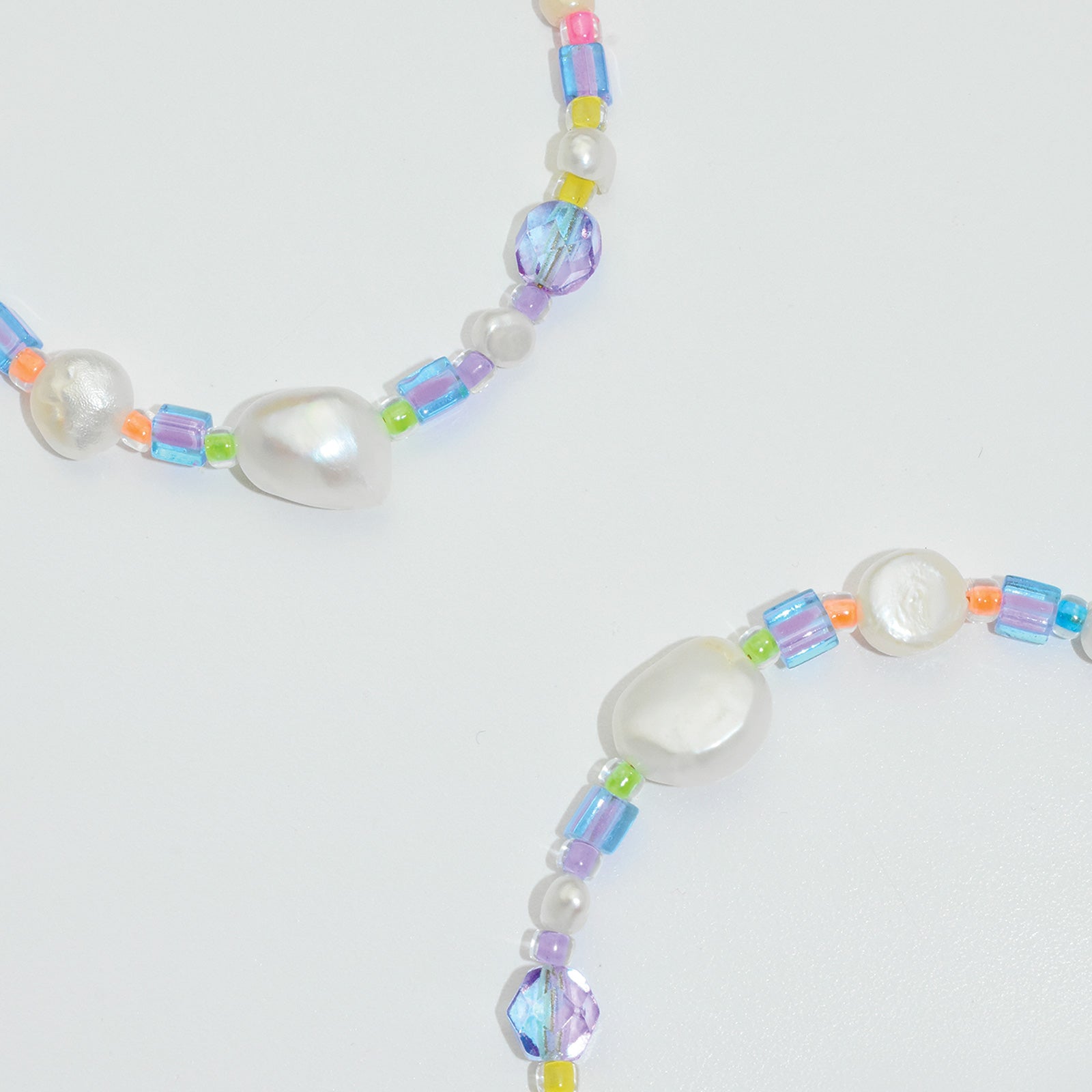 Pastel Rainbow Freshwater Pearl Bracelet