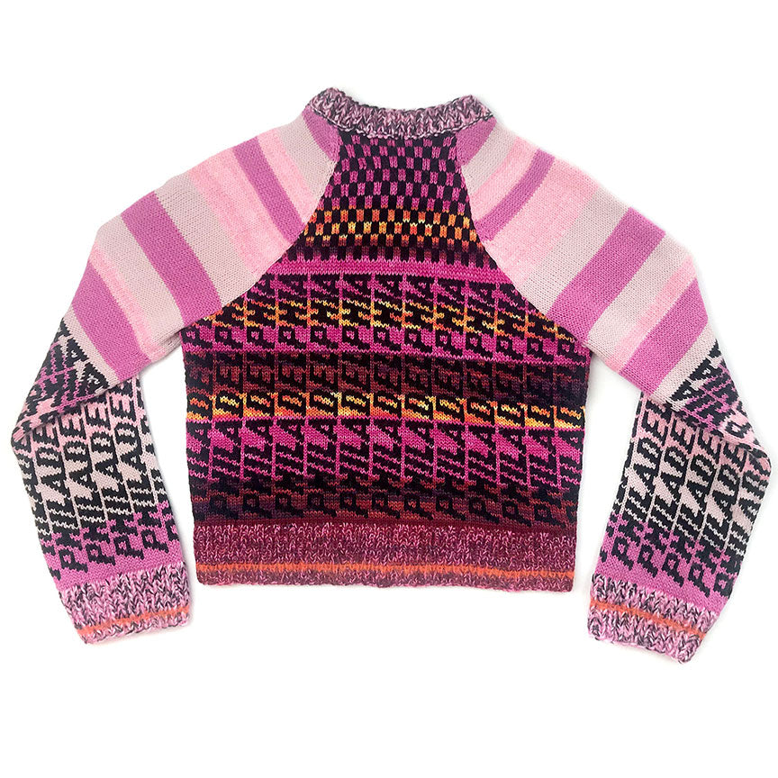Key-Hole Philadelphia Jacquard Sweater