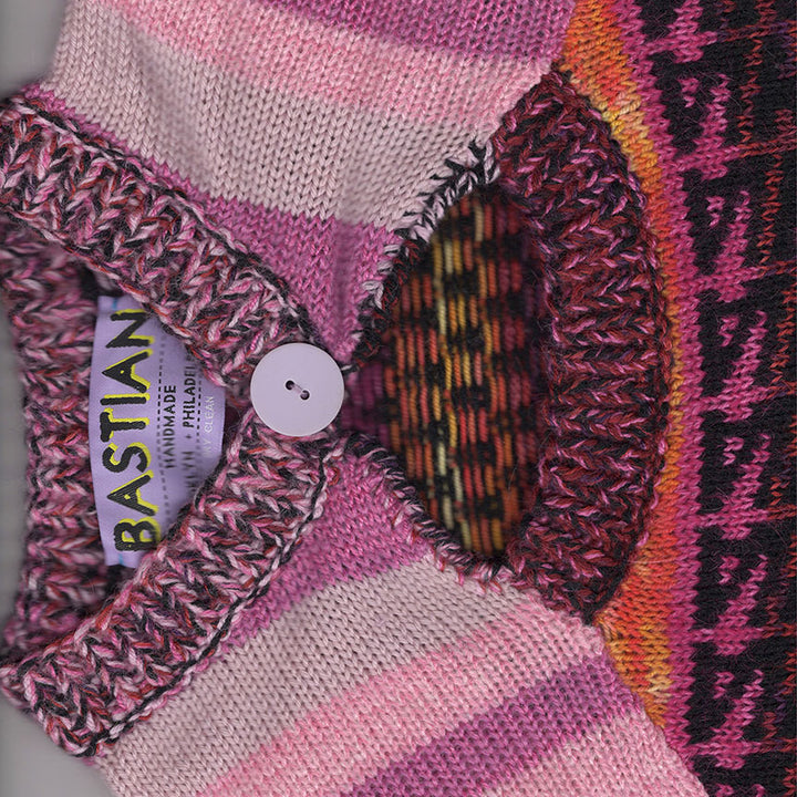 Key-Hole Philadelphia Jacquard Sweater