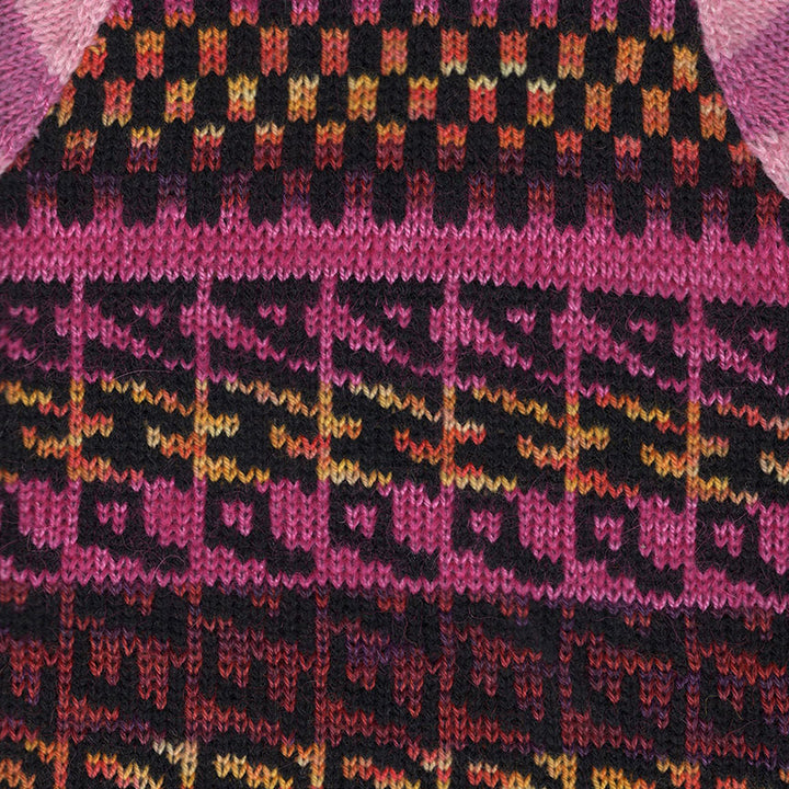 Key-Hole Philadelphia Jacquard Sweater