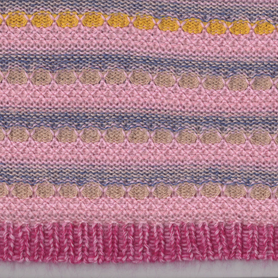 Light and Dark Crew-Neck Sweater