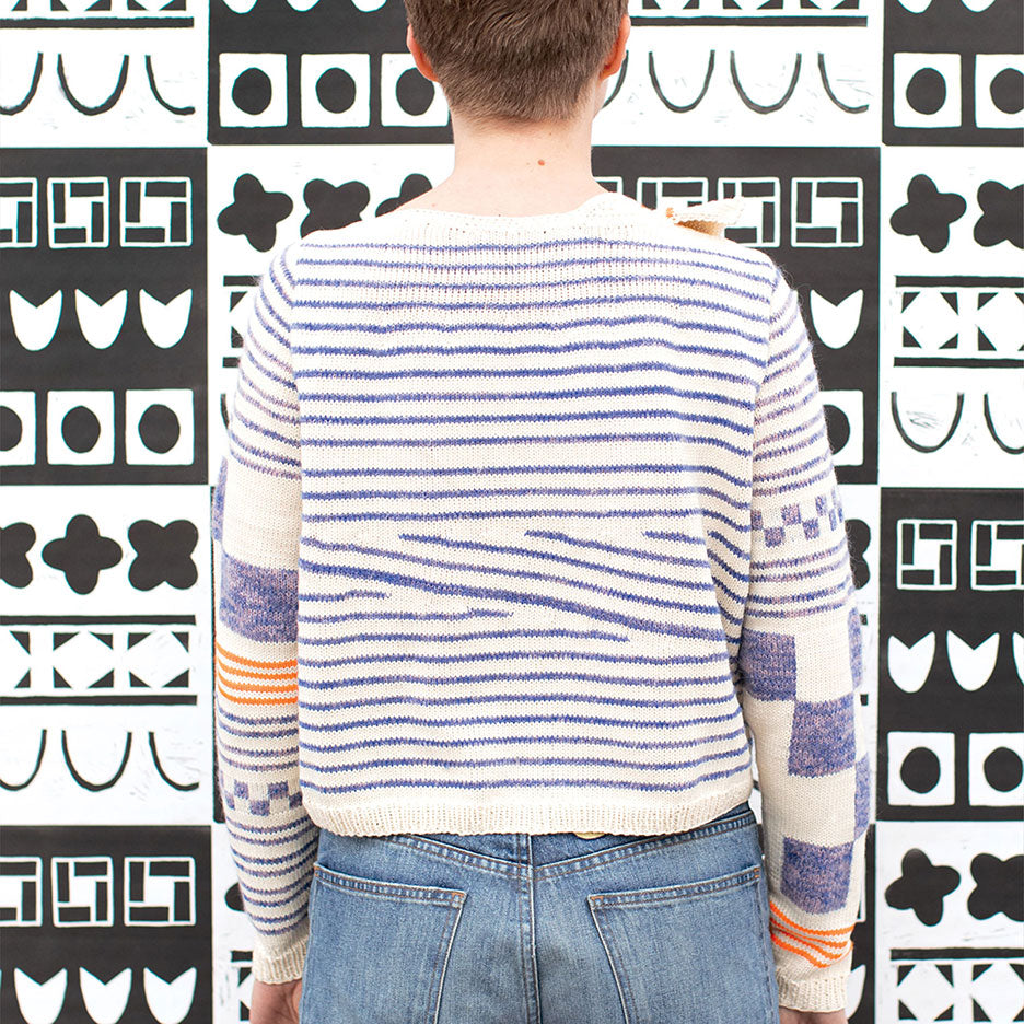 Asymmetrical Ruffle Sweater