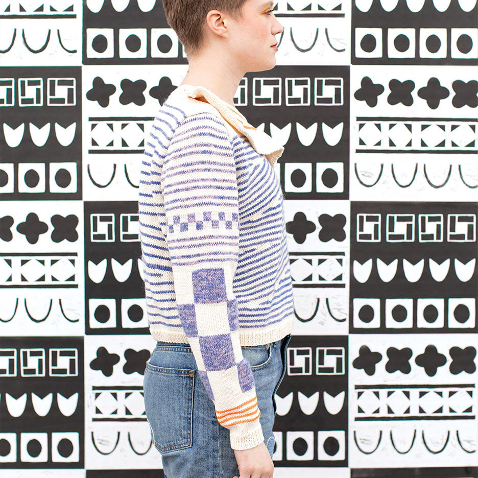 Asymmetrical Ruffle Sweater