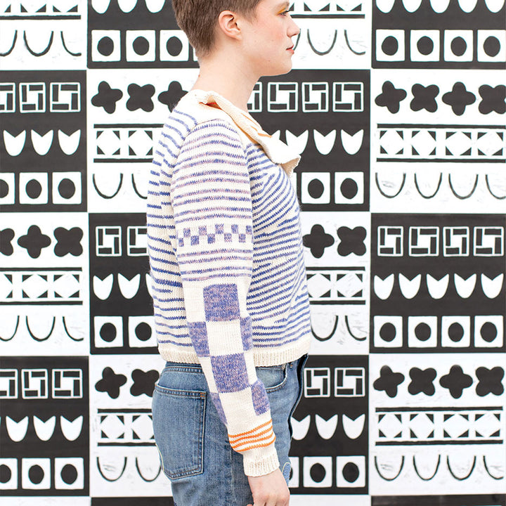 Asymmetrical Ruffle Sweater