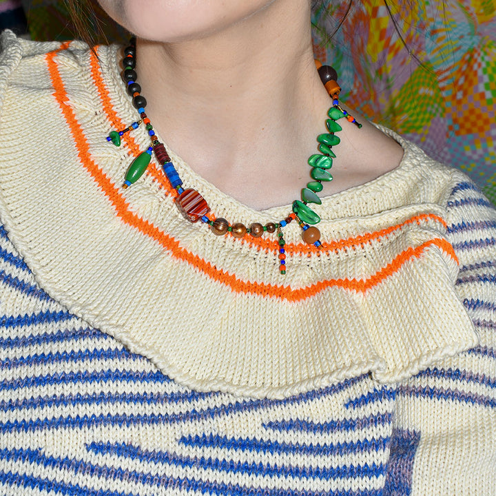 Asymmetrical Ruffle Sweater