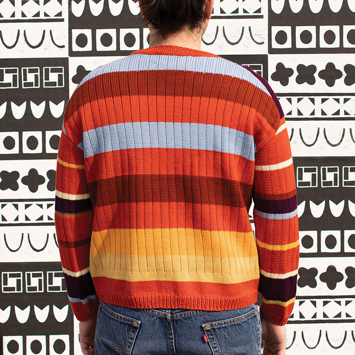 Philadelphia Museum of Art Large Intarsia Crew-Neck Sweater