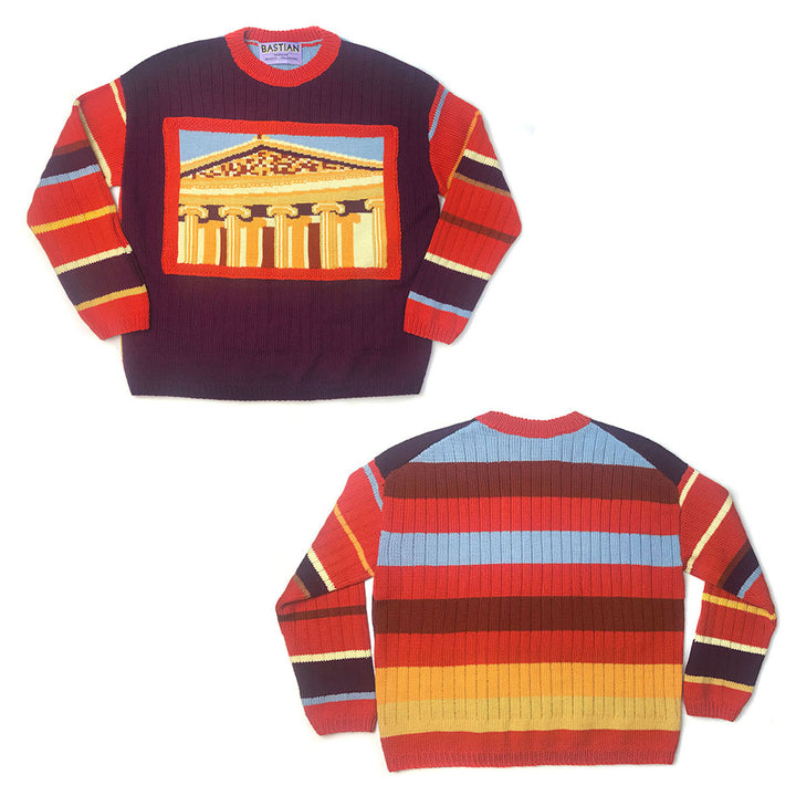 Philadelphia Museum of Art Large Intarsia Crew-Neck Sweater