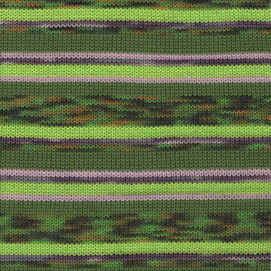 Asymmetrical V-Neck Philadelphia Sweater in Greens