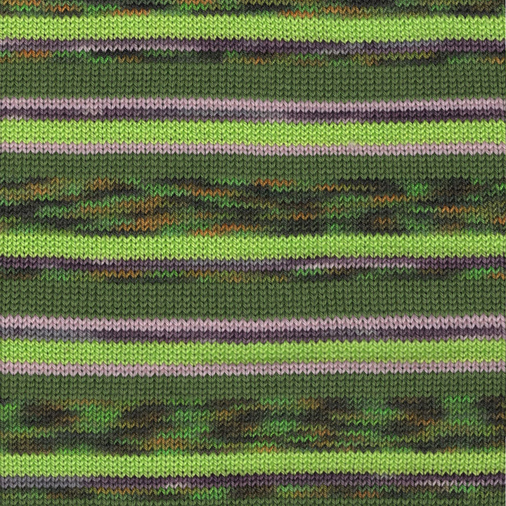 Asymmetrical V-Neck Philadelphia Sweater in Greens