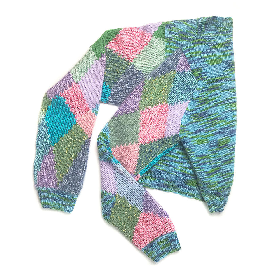 Bastian-Squared Inset Sleeve Sweater