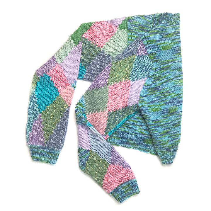 Bastian-Squared Inset Sleeve Sweater