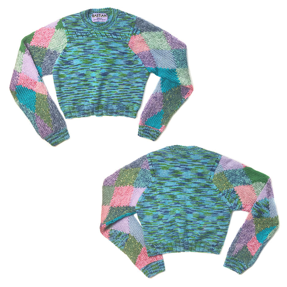 Bastian-Squared Inset Sleeve Sweater