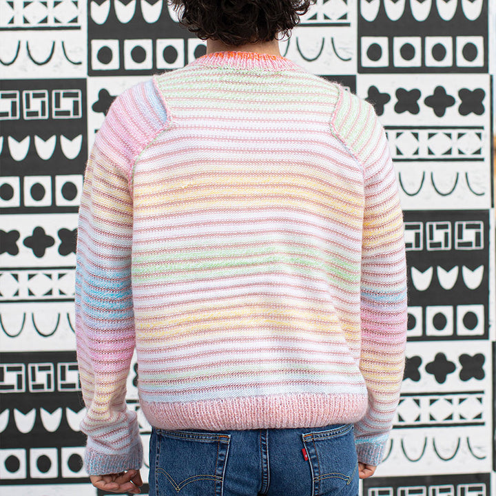 Oversized Bastian-Squared Inset Sleeve Sweater