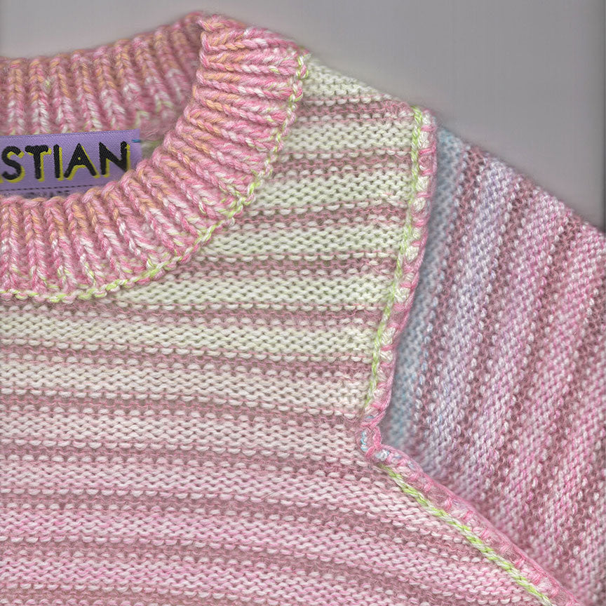 Oversized Bastian-Squared Inset Sleeve Sweater