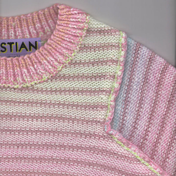 Oversized Bastian-Squared Inset Sleeve Sweater