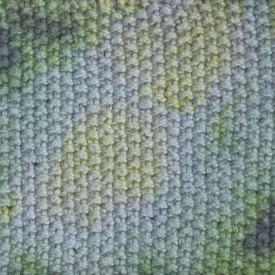 Fitted Cropped Cotton Tie-Dye Sweater With Dog Patch