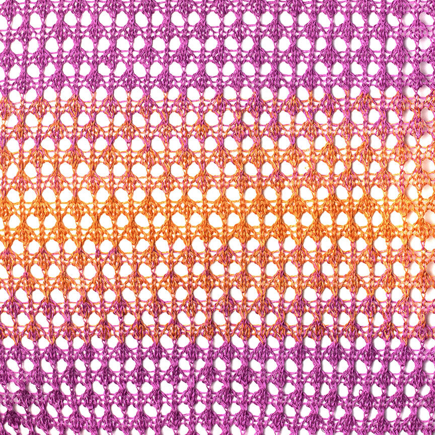 Granny Crochet Square Boat-Neck Sweater