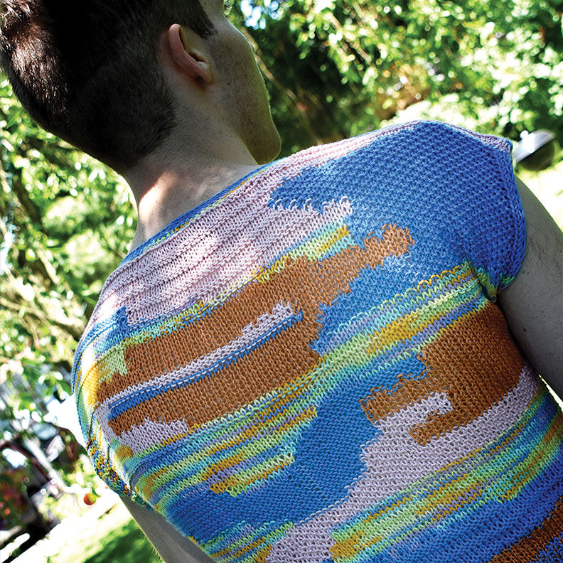 Hazy Atlas Intarsia Sweater