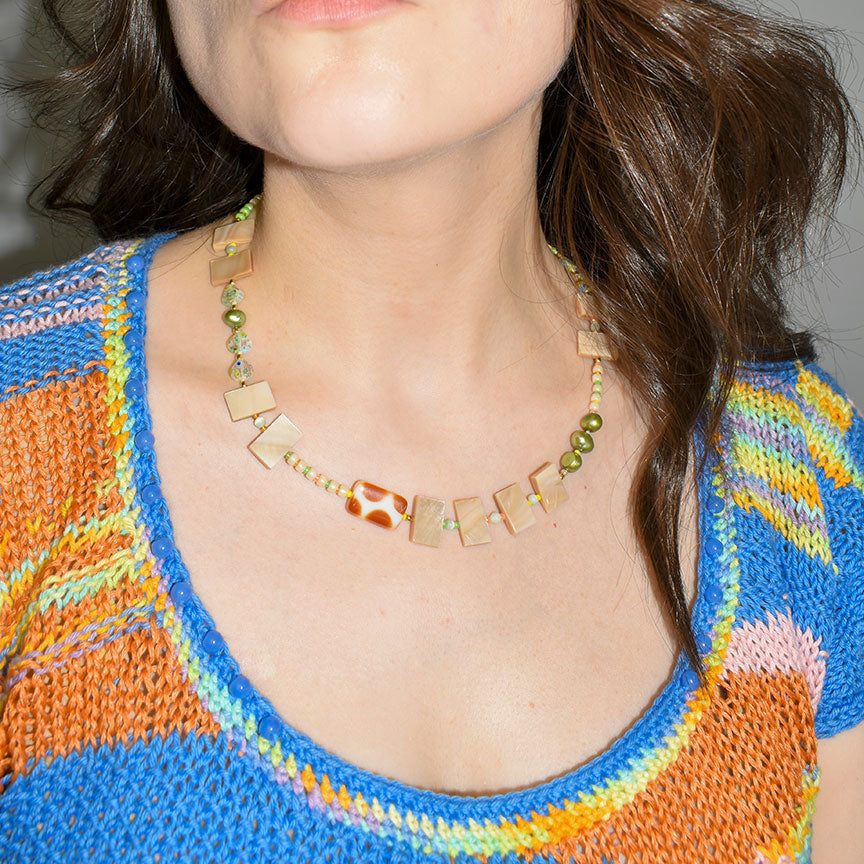 Hazy Atlas Intarsia Sweater