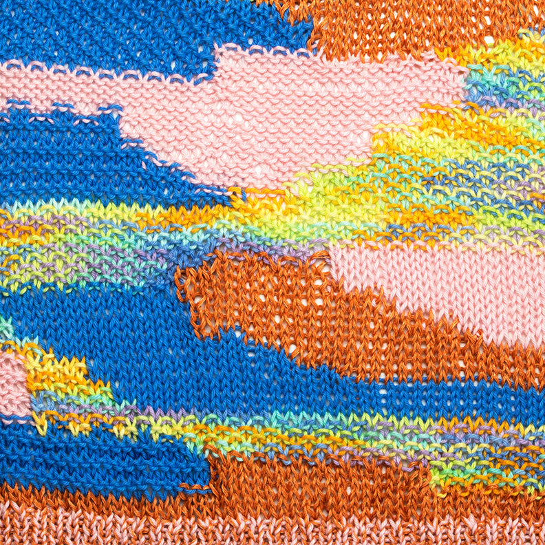 Hazy Atlas Intarsia Sweater