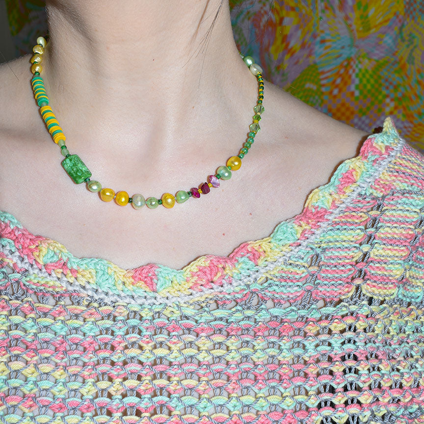 Stripe Scoop-Back Sweater Tank