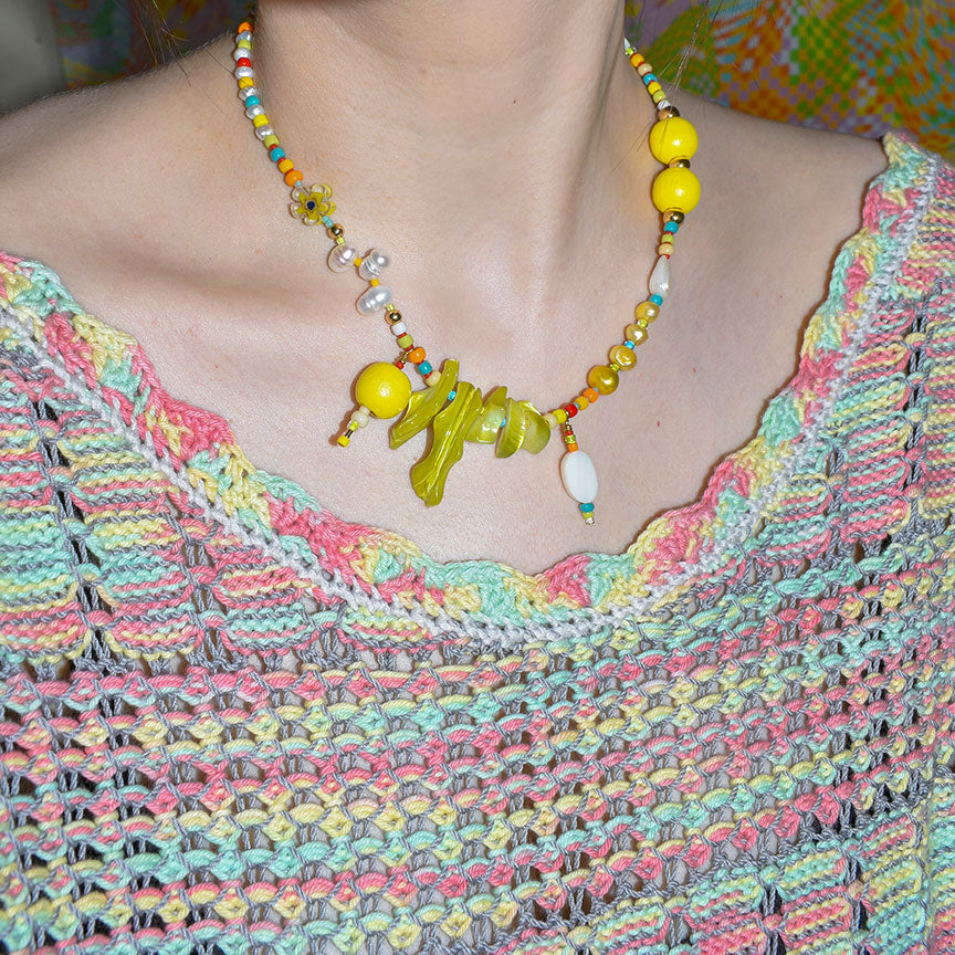 Stripe Scoop-Back Sweater Tank