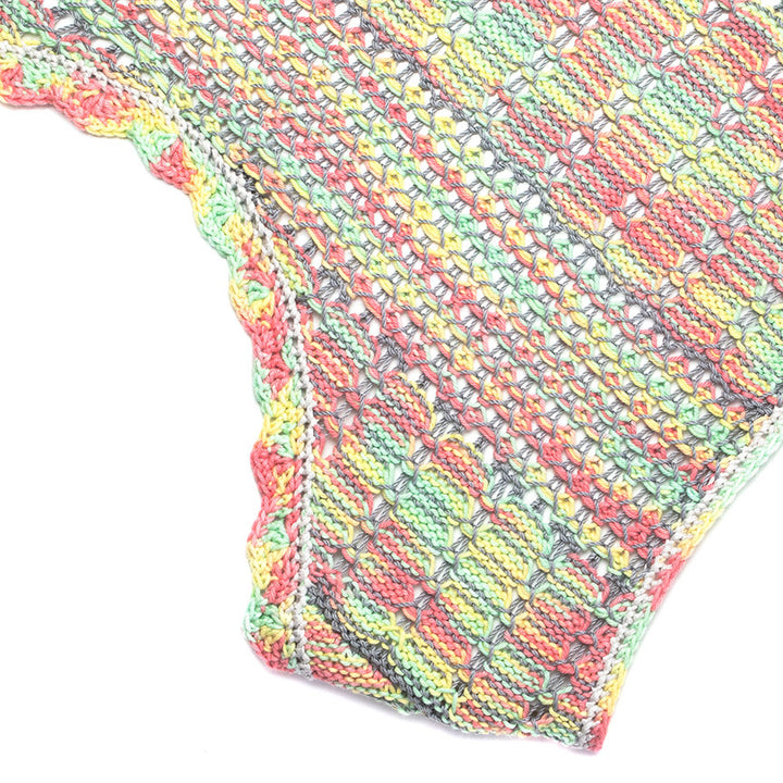 Stripe Scoop-Back Sweater Tank