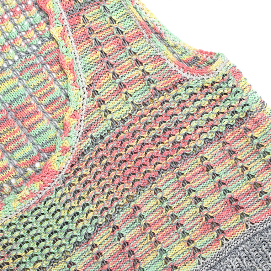 Stripe Scoop-Back Sweater Tank