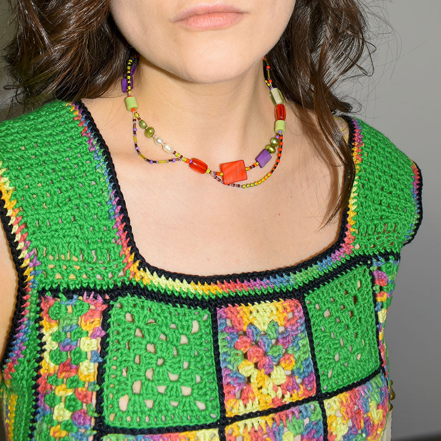 Granny Crochet Square Tank