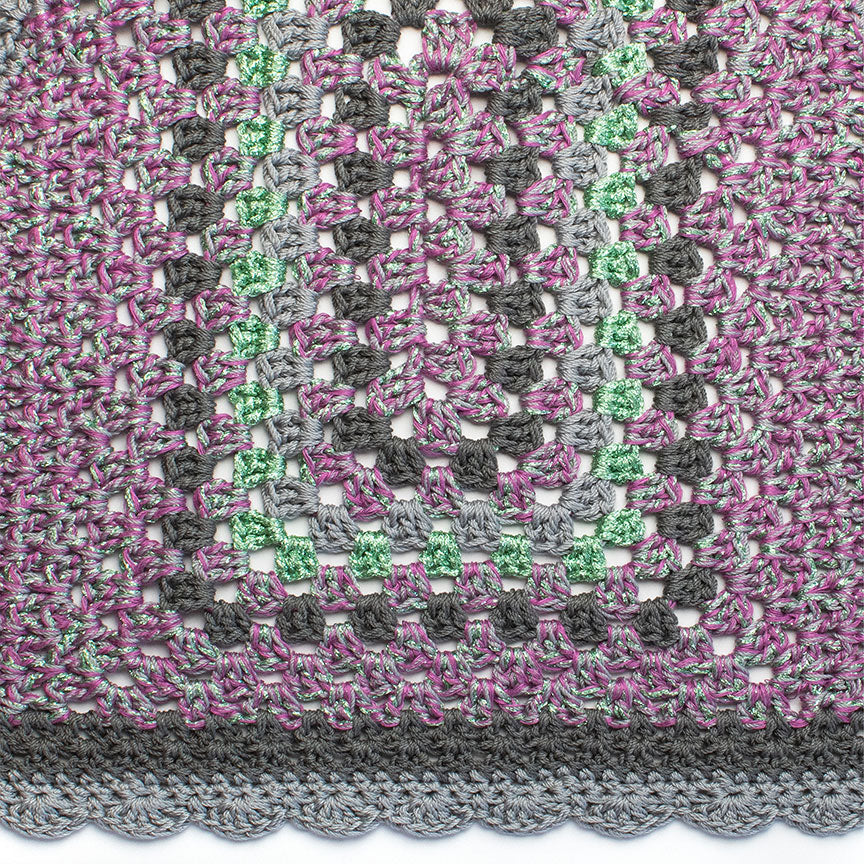 Crochet Vest with Beaded Collar