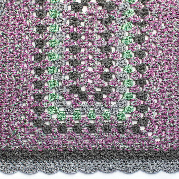 Crochet Vest with Beaded Collar