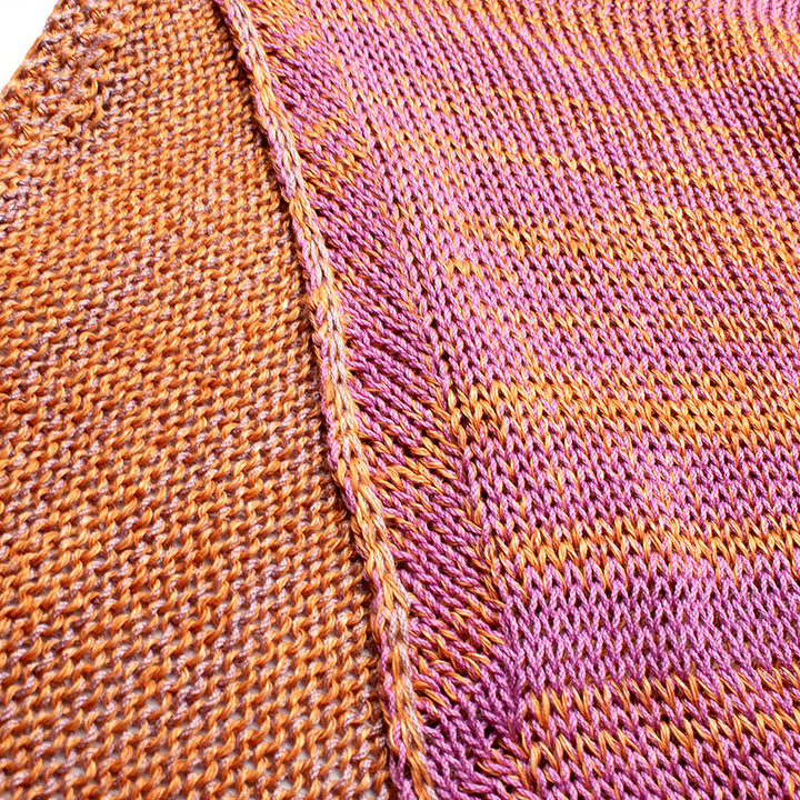 Reversible Cowl-Neck Sweater