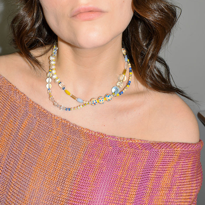 Reversible Cowl-Neck Sweater