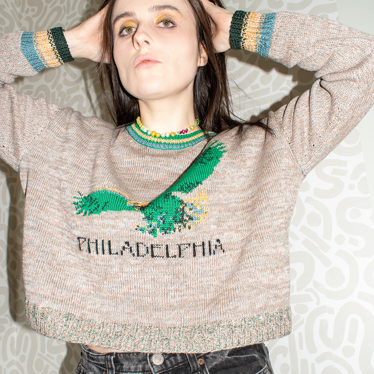 Handmade Philadelphia Eagles Sweater